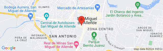 Property 4068 Map in San Miguel de Allende