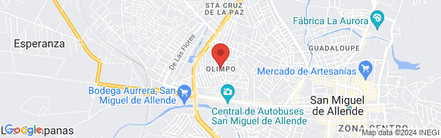 Property 4070 Map in San Miguel de Allende