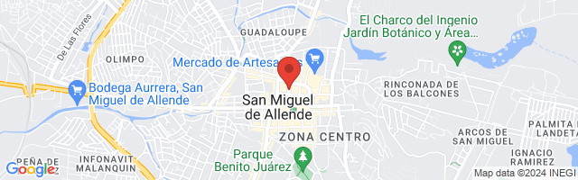 Property 4076 Map in San Miguel de Allende