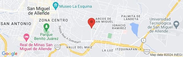 Property 4079 Map in San Miguel de Allende