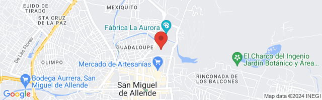Property 4081 Map in San Miguel de Allende
