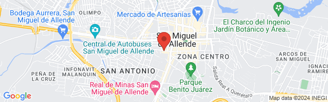 Property 4094 Map in San Miguel de Allende