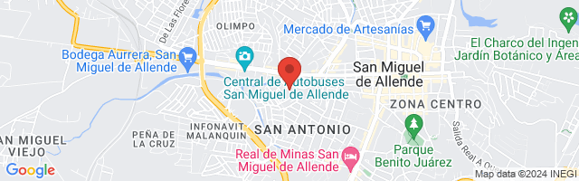 Property 4097 Map in San Miguel de Allende