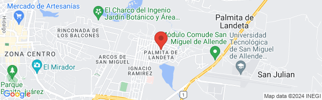 Property 4102 Map in San Miguel de Allende