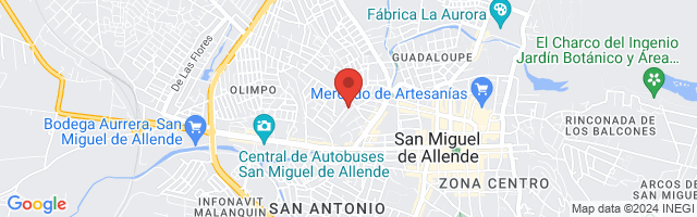 Property 4114 Map in San Miguel de Allende
