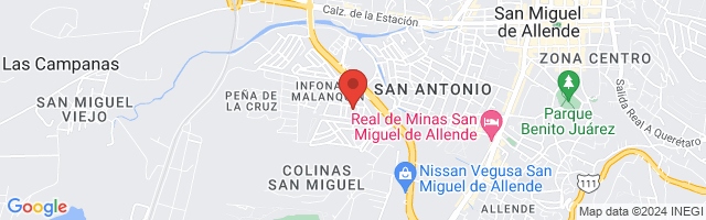 Property 4118 Map in San Miguel de Allende