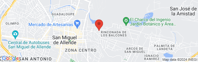 Property 4119 Map in San Miguel de Allende