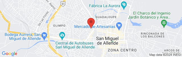 Property 4124 Map in San Miguel de Allende