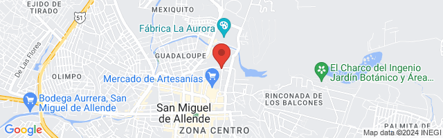 Property 4127 Map in San Miguel de Allende