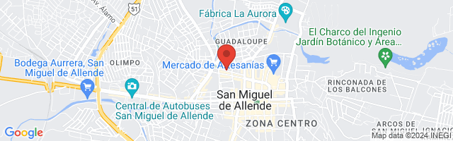 Property 4143 Map in San Miguel de Allende