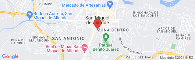 Property 4152 Map in San Miguel de Allende