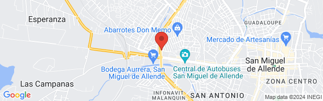Property 4158 Map in San Miguel de Allende