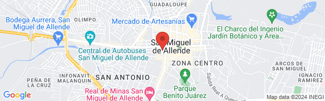 Property 4162 Map in San Miguel de Allende