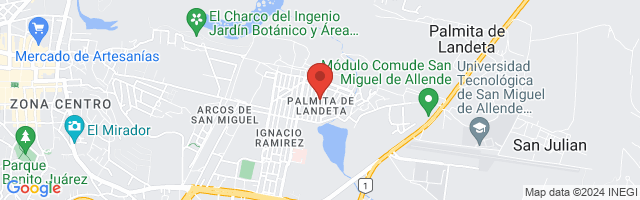 Property 4178 Map in San Miguel de Allende