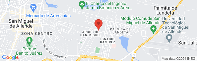 Property 4181 Map in San Miguel de Allende
