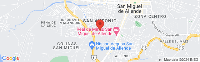 Property 4198 Map in San Miguel de Allende
