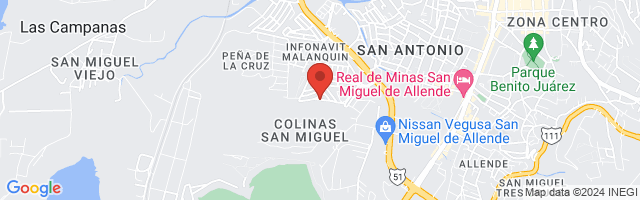 Property 4215 Map in San Miguel de Allende