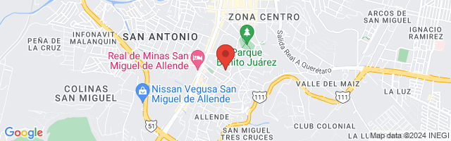 Property 4217 Map in San Miguel de Allende