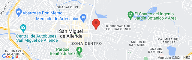 Property 4227 Map in San Miguel de Allende