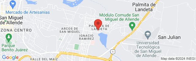 Property 4230 Map in San Miguel de Allende