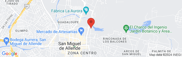 Property 4252 Map in San Miguel de Allende