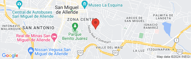 Property 4260 Map in San Miguel de Allende
