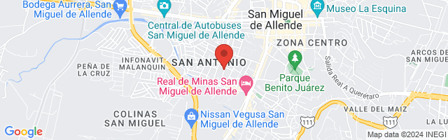 Property 4267 Map in San Miguel de Allende