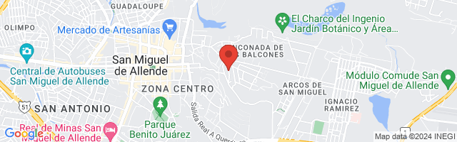 Property 4272 Map in San Miguel de Allende