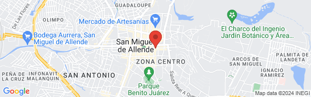 Property 4273 Map in San Miguel de Allende