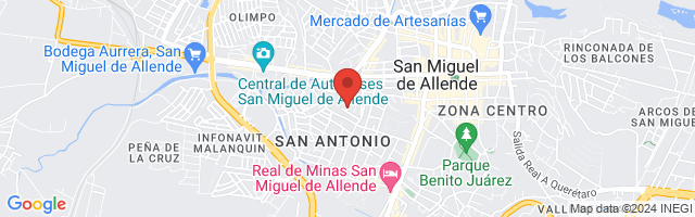 Property 4283 Map in San Miguel de Allende