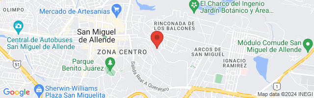 Property 4301 Map in San Miguel de Allende