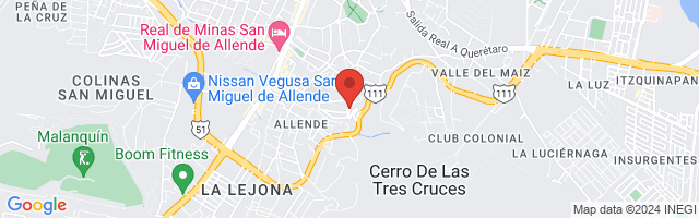 Property 4302 Map in San Miguel de Allende