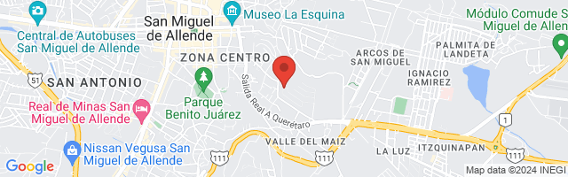 Property 4306 Map in San Miguel de Allende