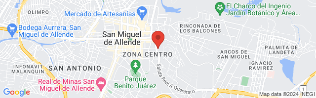 Property 4309 Map in San Miguel de Allende
