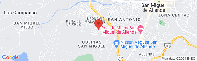Property 4317 Map in San Miguel de Allende