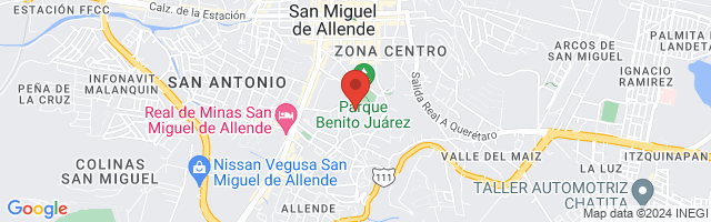Property 4318 Map in San Miguel de Allende