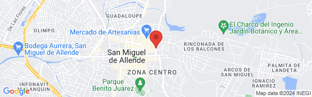 Property 4324 Map in San Miguel de Allende