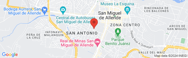 Property 4341 Map in San Miguel de Allende