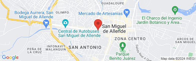 Property 4346 Map in San Miguel de Allende