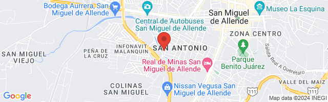 Property 4356 Map in San Miguel de Allende
