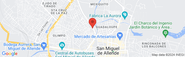 Property 4358 Map in San Miguel de Allende