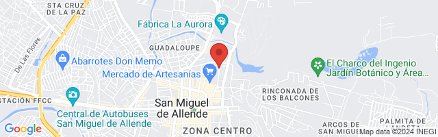 Property 4367 Map in San Miguel de Allende
