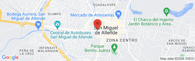 Property 4380 Map in San Miguel de Allende