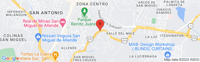 Property 4398 Map in San Miguel de Allende