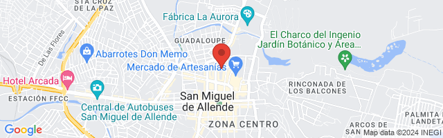 Property 4407 Map in San Miguel de Allende