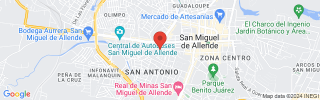 Property 4412 Map in San Miguel de Allende