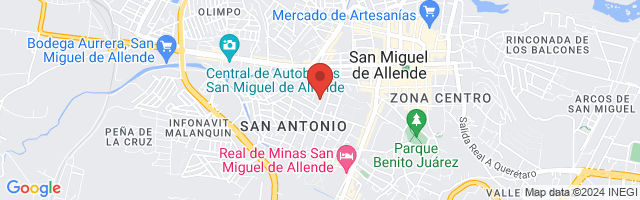 Property 4413 Map in San Miguel de Allende