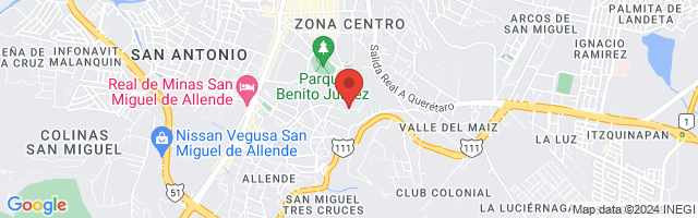 Property 4417 Map in San Miguel de Allende