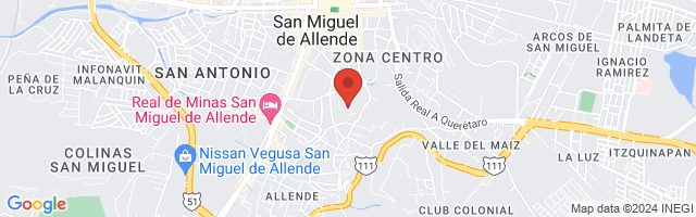 Property 4418 Map in San Miguel de Allende
