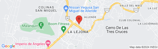 Property 4425 Map in San Miguel de Allende